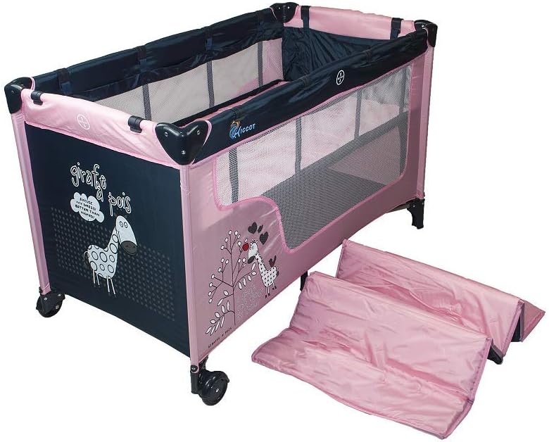 raised travel cot