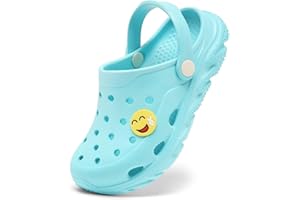 Cubufly Kids Boys Girls Clog Garden Shoes Slip On Winter Slipper Slide Sandals House Beach Water Shoes for Toddler/Little Kid/Big Kid/Children