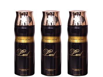 Lust By Sunny Leone Women's Deo, 200 ml (Pack of 3)