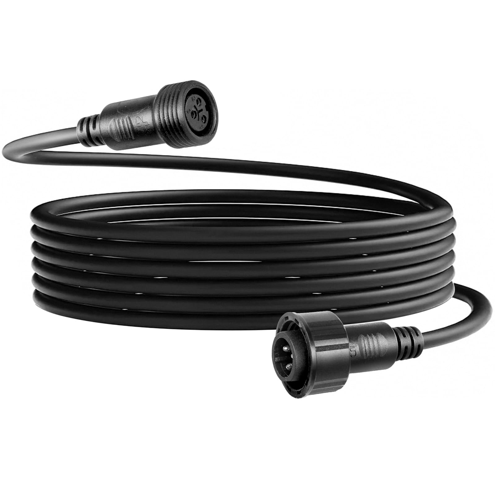wecan Waterproof DMX Cable, XLR Connection Cable, 3M DMX Extension Cable, Outdoor DMX Cable Plug Converter for Stage Lights, Hand in Hand, 3 Pin