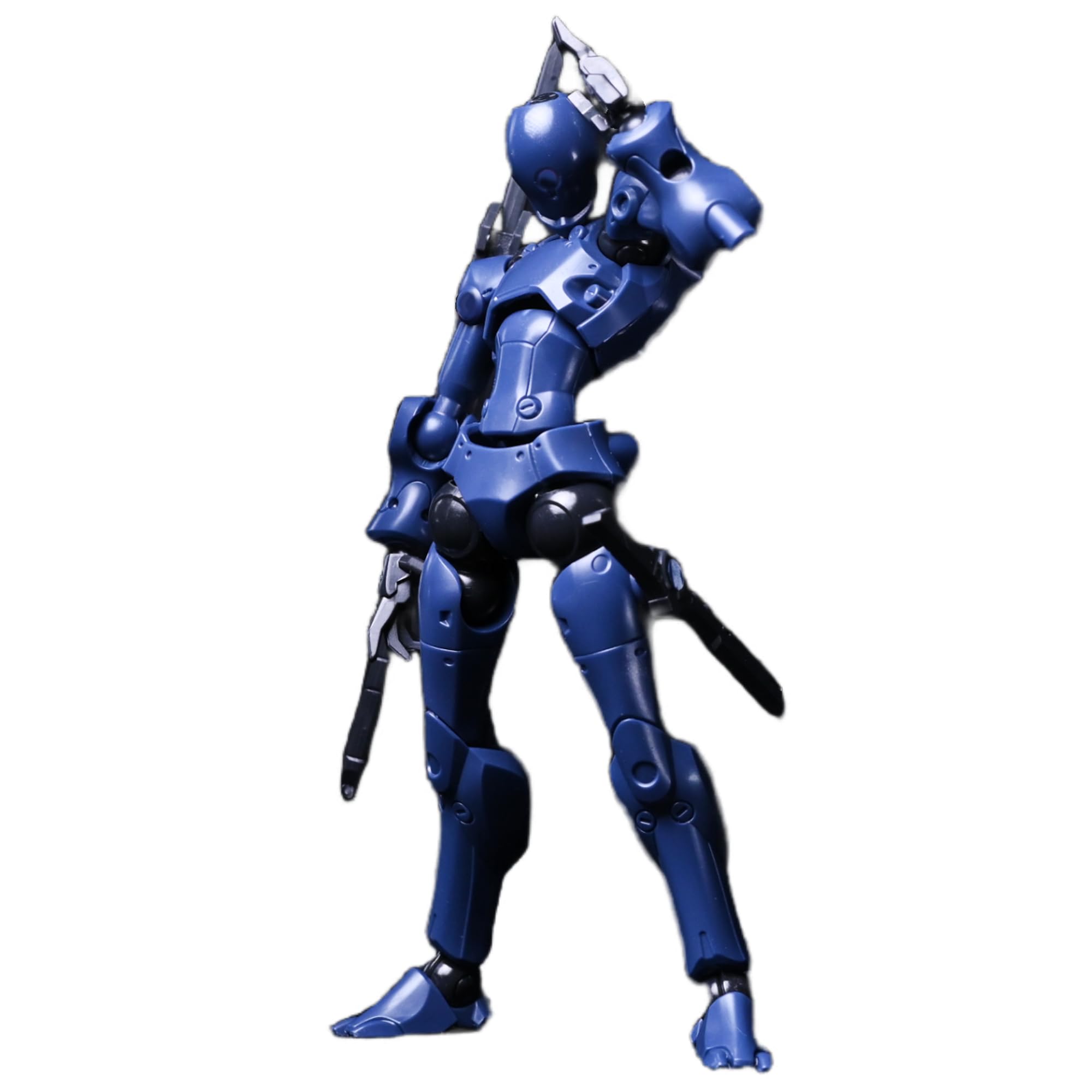 TOYVERSE Sheik Mainland 1/18, Figura Model Kit, A Strong Attack Superhuman Blue, 2 Pieces, Movable Joints, Character Model, from 15 Years