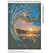 Wizland 5D DIY Diamond Painting Full Drill Round Resin Beads Pictures Waves and Sunset Tools Kits ,Arts, Crafts & Sewing Cross Stitch for Home Decor