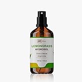 mGanna Lemongrass Hydrosol – 4 fl oz / 118 ml | Aromatic Mist for Skin Care, Toning, and Refreshing