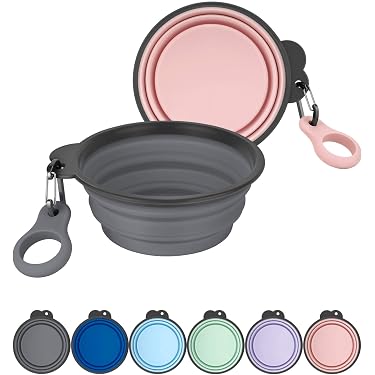 Amazon Best Sellers: Best Dog Travel Bowls