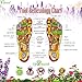 TJ's Health Organic Sleep Foot pads | 30 rose & lavender feet patches to aid natural sleep | Clarity within