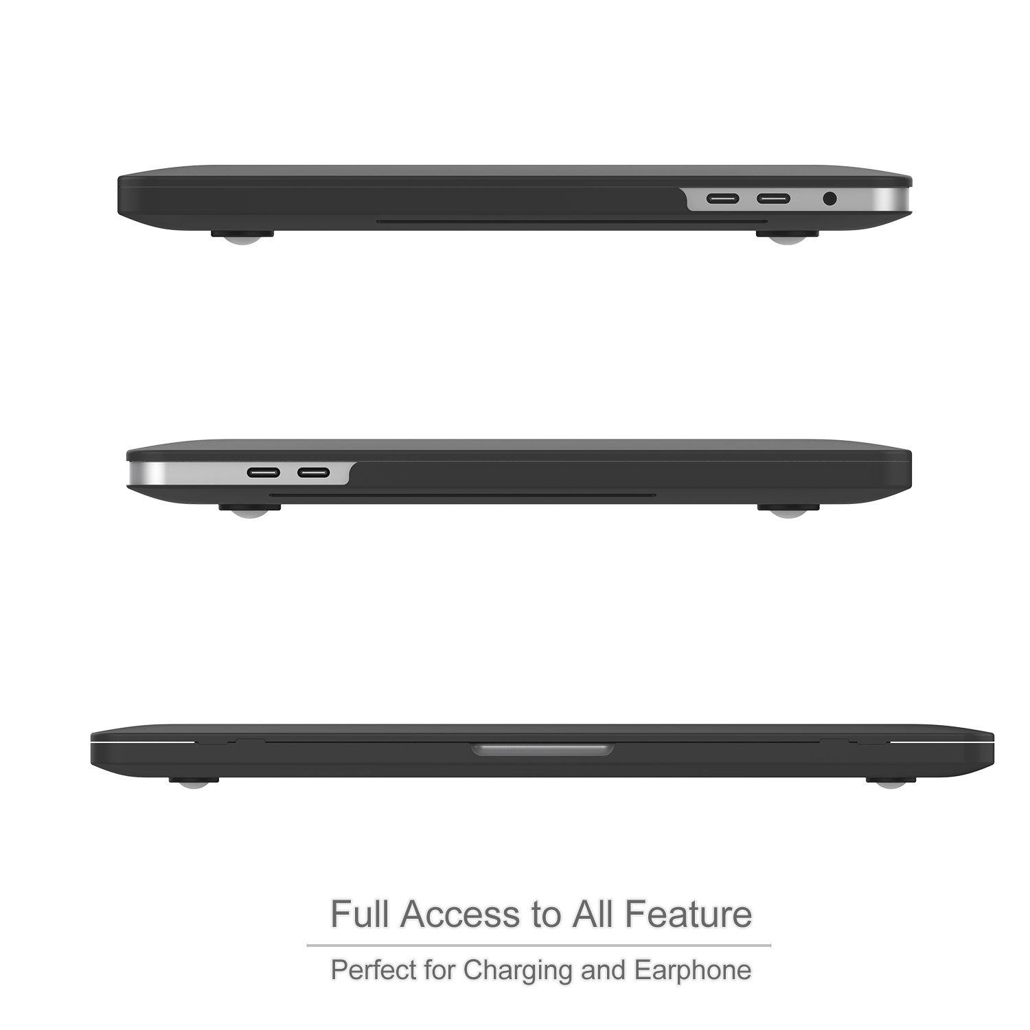 ProCase for MacBook Pro 15 2019 2018 2017 2016 A1990/A1707 with Touch Bar, Hard Shell Case and Keyboard Cover for 2016-2019 MacBook Pro 15