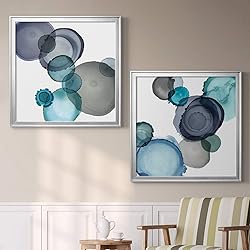 Renditions Gallery Abstract Canvas Wall Art Silver