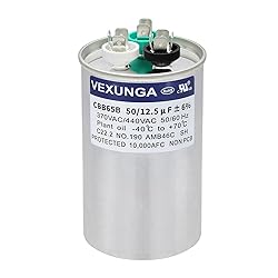 VEXUNGA 50/12.5 uF 50+12.5 MFD 370VAC or 440VAC