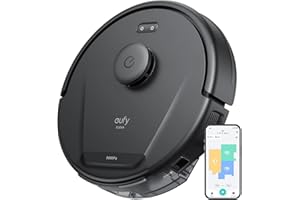 eufy L60 Robot Vacuum, Ultra Strong 5,000 Pa Suction, iPath Laser Navigation, for Deep Floor Cleaning, Ideal for Hair, Hard Floors