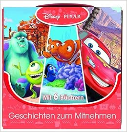 Disneypixar Geschichten Zum Mitnehmen Box Mit 6 Büchern - 