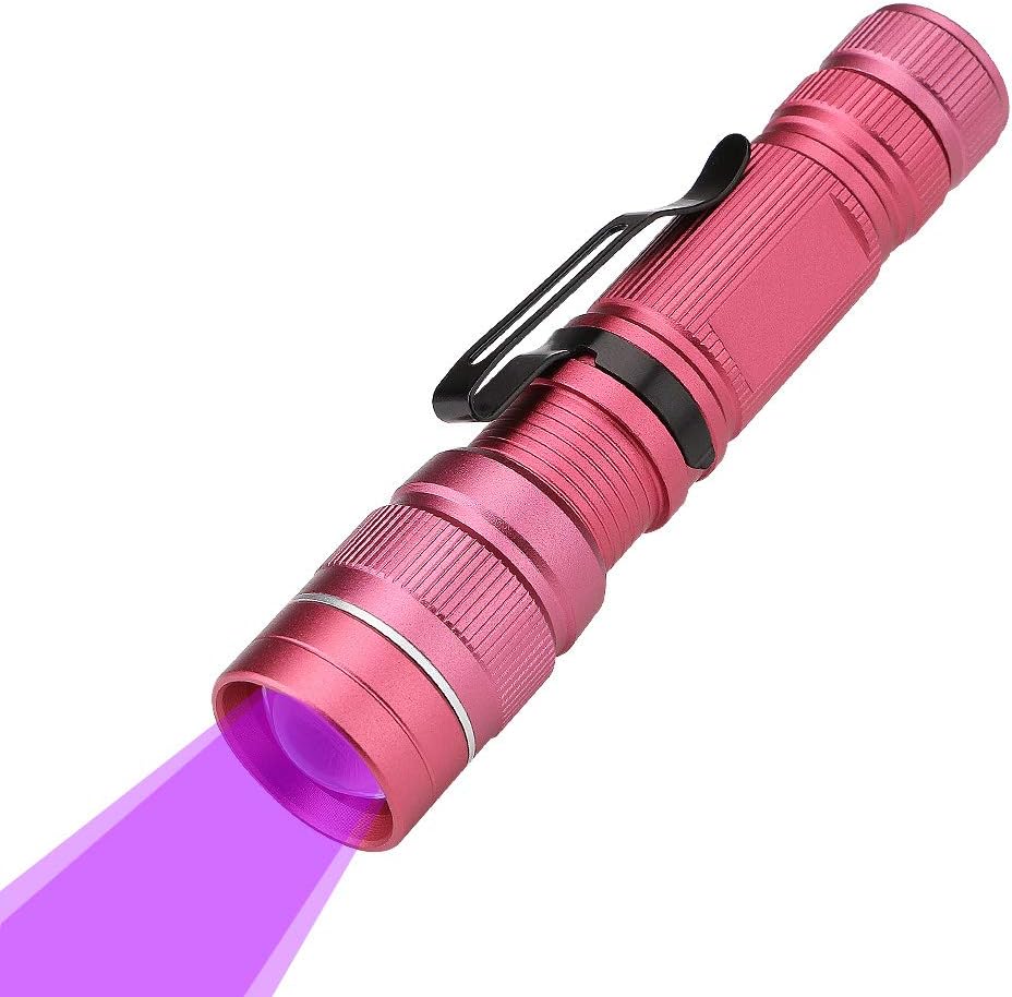 Eletorot UV Torch LED Black Light Flashlight Ultraviolet Torch 395nm Lights,3Modes Light,Pet