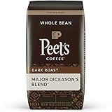Peet's Coffee, Major Dickason's Blend - Dark Roast Whole Bean Coffee - 18 Ounce Bag