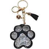 Popfizzy Bling Accessories - Rhinestone & Charms Keychain Set for Women, Perfect for Car Keys & Handbags