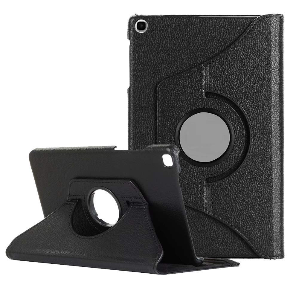 ABOUTTHEFIT 360 Degrees Rotate PU Leather Stand Flip Case Cover for