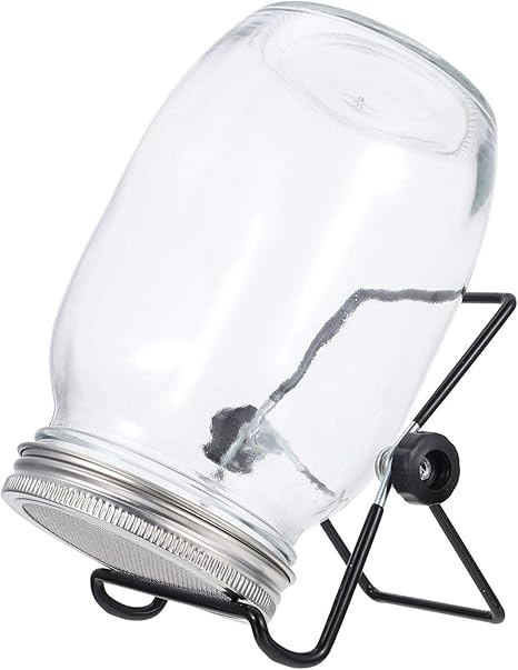 Amazon Cabilock メイソンジャー発芽キット広口クォート発芽瓶ステンレス鋼発芽蓋と成長ブロッコリーアルファルファ緑豆1000ミリリットル 置物 オブジェ オンライン通販