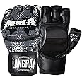 Punch Bag Training Gloves, LangRay MMA Grappling Gloves for Sparring Martial Arts Boxing Training for Adults and Kids