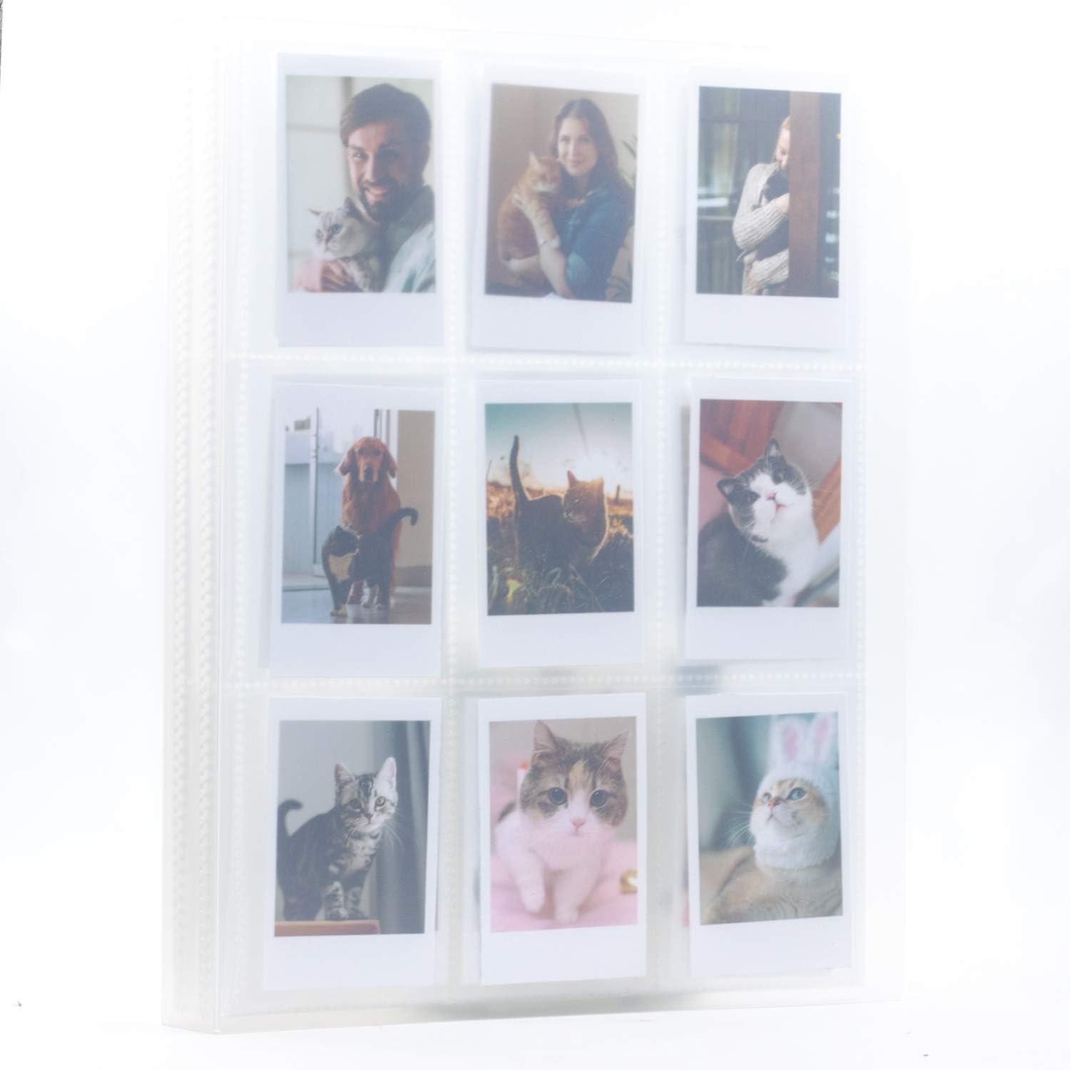 Photocard Kpop Binder Holder Book, 288 Pockets 3 Inch Mini Photo Album Kpop Albums for Photo Card Collection Transparent - Image 5