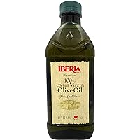 Iberia First Cold Pressed Extra Virgin Olive Oil, 1.5 Liters