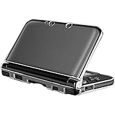 TNP 3DS XL Case - Ultra Clear Crystal Transparent Hard Shell Protective Case Cover Skin Accessory Compatible with Nintendo 3D