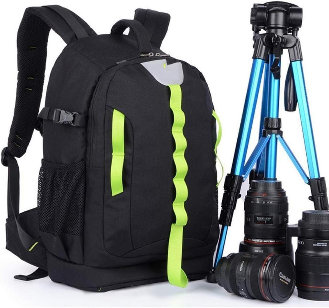 Mihaojianbing Stylish Travel SLR Camera Backpack LargeCapacity Shock