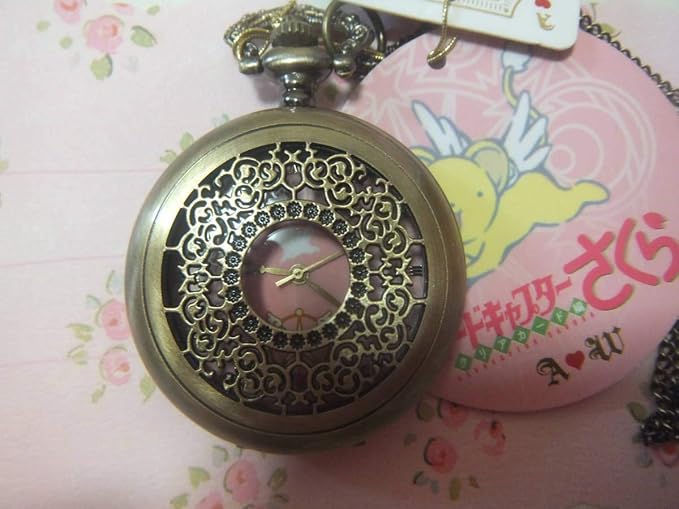 Amazon カードキャプターさくら懐中時計 水曜日のアリス 懐中時計 腕時計 通販