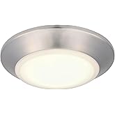 Westinghouse Lighting 6133900 Makira Traditional One-Light, 6 Inch 11 Watt Dimmable LED Indoor/Outdoor Fixture with Color Tem