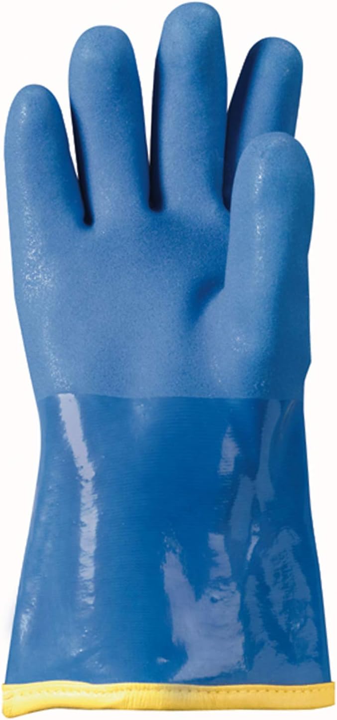 12" Lined PVC Chemical Resistant Gloves, One Size (Wells Lamont 194) - Wells Lamont Gloves Cold Weather - 
