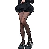 Benefeet Sox Womens Sheer Tights Sexy High Waist Pantyhose Patterned Transparent Nylon Silk Thin Stockings