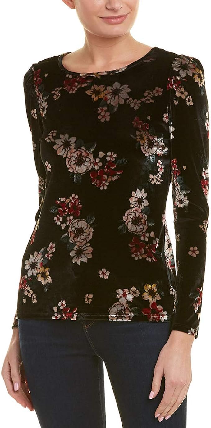 vince camuto velvet top