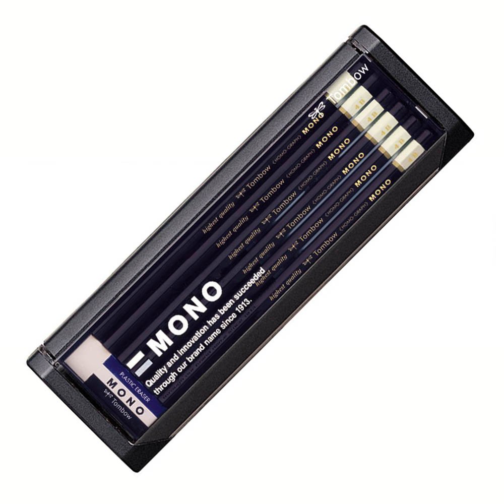 Dragonfly pencil mono pencil 4B 1 dozen (japan import)