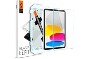 Spigen Tempered Glass Screen Protector [GlasTR EZ Fit] Designed for iPad 10th Generation 10.9 inch (2022) [9H Hardness/Case-Friendly]