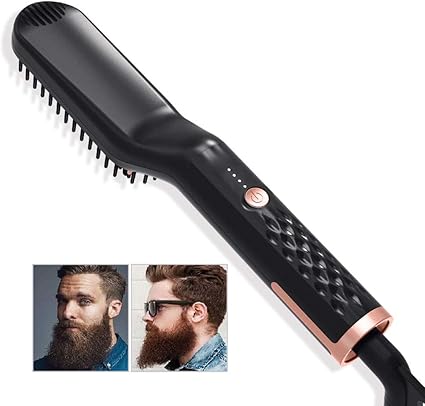 Beard Straightener Men S Electric Hair Comb Ionic Hair
