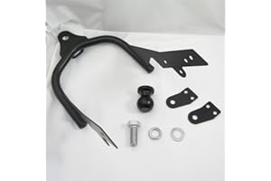 HTT SMT-Black Heavy Duty Trailer Hitch w/Ball Compatible with 1980-2008 Harley Touring(Tour Glide FLT 1980–1983/ Electra Glide Classic 1996–2006) [B01MEGIHG2]