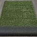 Ottomanson Artificial Grass Turf 3'11