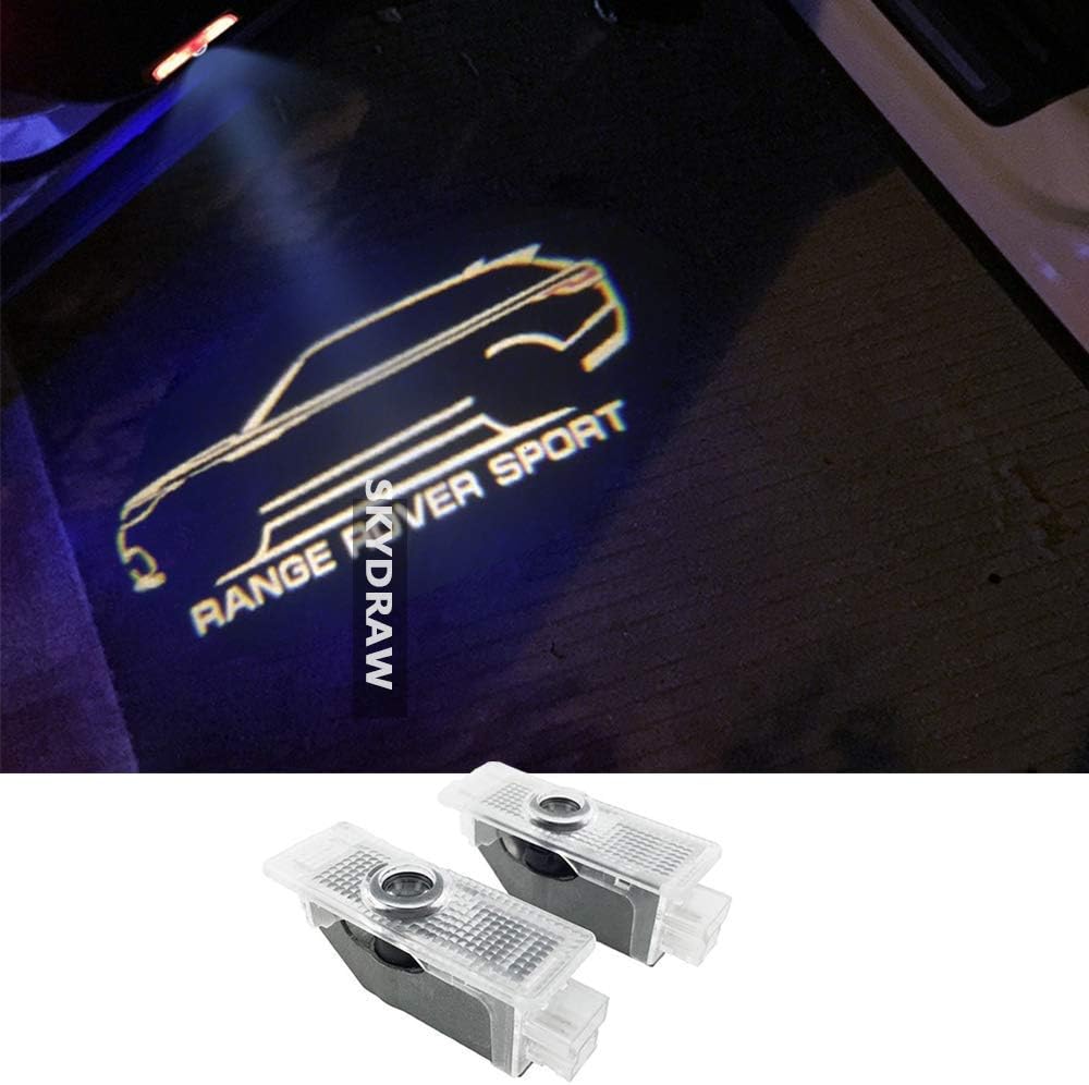 1 Pair For L320 L494 Car LED Door Welcome Light Warning Light Projector Ghost Shadow Light nyfcc