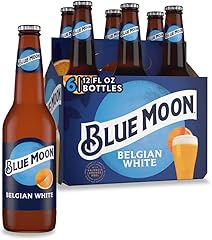 Blue Moon Belgian Wheat Ale, 6 Pk, 12 fl. oz. Bottles, 5.4% ABV
