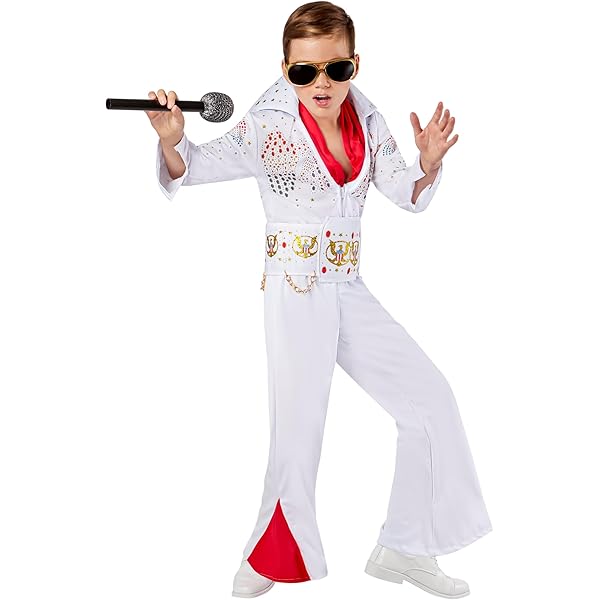 Amazon.com: Alexandra Collection Elvis Costume Dance Biketard for Women &  Girls : Clothing, Shoes & Jewelry