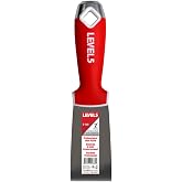 2" Soft-Grip Stainless Steel Drywall Joint Knife - LEVEL5 | Pro-Grade | Comfortable Finishing Hand Tool | Metal Hammer End | Sheetrock Gyprock Plasterboard Mud | 5-148