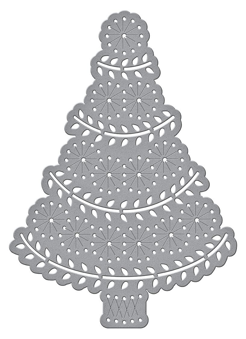 Spellbinders Stitchmas Tree, METAL