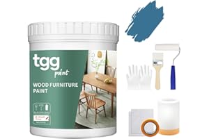 tgg Wood Furniture Paint-chalk paint for furniture,wood paint All in One paint kitchen cabinet paint,countertop paint-non toxic,No Sanding or Priming