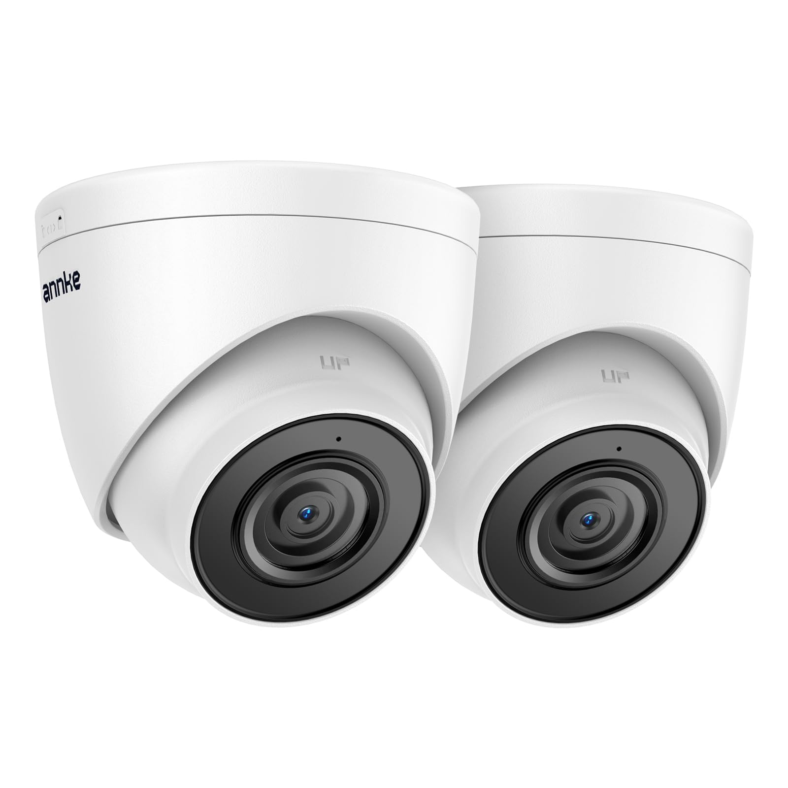 Annke PoE Security Camera 5MP Super HD Outdoor Indoor Home CCTV Camera, Support Alexa, Audio, Colour Night Vision, IP67 Waterproof, Built-in Micro SD Card Slot C500 Turret Camera (Pack of 2)