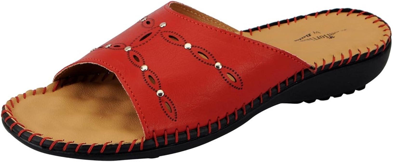 Buy BATA Women 6715590 Red Slippers(41) at Amazon.in