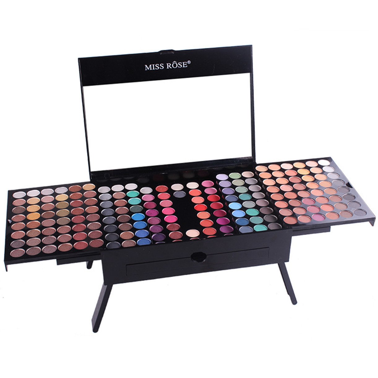 FantasyDay All-in-one Makeup Set Gift Surprise | Full Kit for Women Multipurpose Essential Starter Bundle Include Eyeshadow Palette Lipstick Blush Concealer Face Powder Eyeliner Mascara Brush