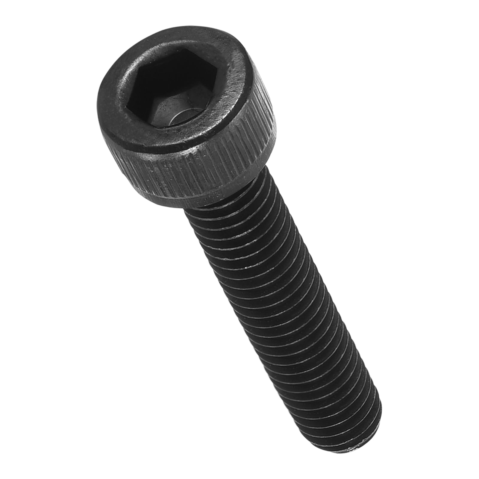 METALLIXITY Socket Head Cap Screws(M6-1x30mm)50Pcs, Carbon Steel Allen Socket Drive DIN912/ISO4762 Metric Oxide - Machine Grade 12.9 Internal Hex Screw UNC Coarse, Black — image 1