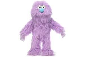 SILLY PUPPETS 14" Purple Monster, Hand Puppet