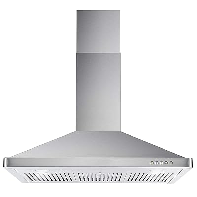 Cosmo 63190 36-Inch Wall Mount Range Hood, Stainless Steel
