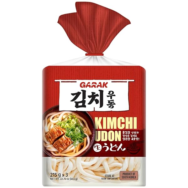 GARAK KIMCHI SOUP UDON NOODLES (3 PACKS) –...
