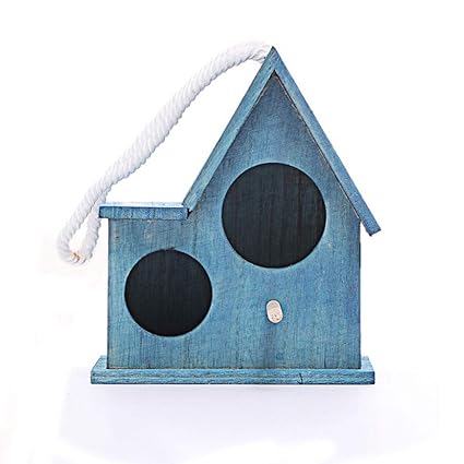 Jardin En Bois Cage à Oiseaux Maison Balcon Oiseau