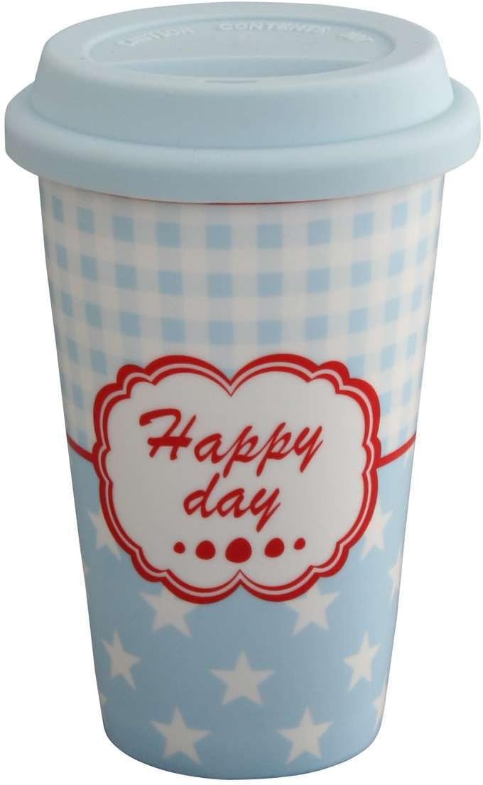 Krasilnikoff Travel Mug Happy Day