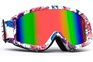 AVV Motorcycle Goggles for Men Women - Windproof ATV Dirt Bike Goggle, Anti UV Off-road Glasses For Riding MTB Motocross